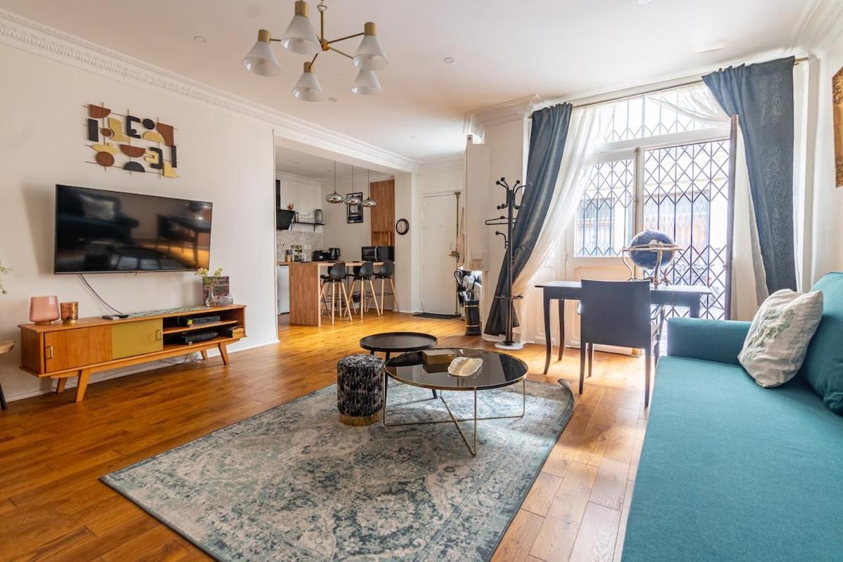 Appartement 2 Etages Paris - Metro 9 Grands Boulevards - Folies Bergeres Buitenkant foto